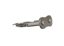 Morse 200 C/L C/P S/F Standard Roller Chain Cotter Pin Connecting Link, Steel, 2.5" Chain Pitch, Chain Size 200, 1 Strand, 1.562