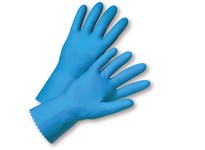33313/8 West Chester 18 Mil Blue Latex Flock Lined Glove