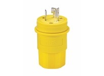 Cooper Eaton 3331PW Plug WT 30A 125/250V 3P3W H/L Yellow | Durable Industrial Plug