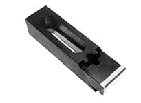 Te-Co 33826 Nuzzler Edge Clamps: Standard Grip, 0.875" Total Height, 5.313" Total Length, 1.5" Total Width, 1/2 Bolt Size, Black