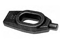 Te-Co 33930 Forged Finger - Tip Clamps, 1/2 5/8 Stud Size, 0.750" Total Height, 4" Total Length, 1.625" Total Width, Black Oxide