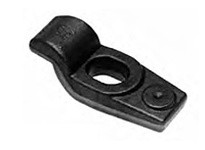 Te-Co 33941 Forged Gooseneck Clamps, 1/2 5/8 Stud Size, 0.875" Height (C), 1.563" Total Height, 6" Total Length, 1.750" Total Wi