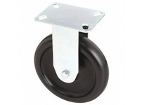 33J011 NSF-Listed Sanitary Plate Caster Rigid Polyolefin | 6 in Wheel
