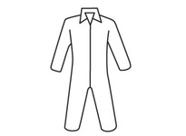 3400/XXL PE Laminate - White Poly/PE/Poly Coverall | Durable Protection