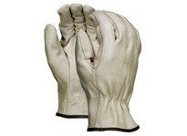 MCR 3402XXL Economy CD Grade Grain Pigskin Driver Straight Thumb | Durable Work Gloves