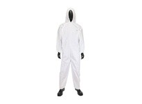 3406/XXXXL PE Laminate - White Poly/PE/Poly Coverall | YarinInd