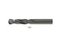 DRILLCO 340A506 F Screw Machine Length Drills High Speed Steel Black Oxide 135 degree Point