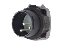 Meltric 35-18045-HAZ DS20 HAZ INLET POLY BLACK SIZE 2 TYPE 4X | YarinInd