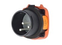 Meltric 35-18075-HAZ DS20 HAZ INLET POLY BLACK SIZE 2 | Industrial Supplies