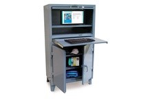 StrongHold 35-203-1SOS-LDD Industrial Computer Cabinet 36x20x60 3 Shelves