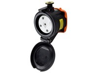 Meltric 35-64176-C-K07-HAZ DS100C HAZ Receptacle Poly Black | Industrial Supply