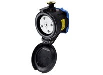 Meltric 35-64237-C-K16-HAZ DS100C HAZ RECEPTACLE POLY BLACK SIZE 4 TYPE 4X 3P+N+G 100 A 120/208 VAC 60 Hz NO AUX