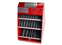 DRILLCO 350N540C 540PC FRACTIONAL SIZES DRILL DISPLAY SET