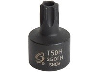 Sunex Tools 350TH 3/8" Dr. T50H Stubby Tamperproof Socket | Durable & Reliable
