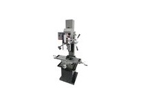 JET 351157 JMD-45VSPFT Variable Speed Geared Head Square Column Mill Drill with Power Downfeed & Newall NMS300 2-Axis DRO & X-Ax