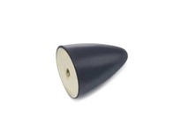 JWWINCO GN353.2-38-45-5/16X18-55 Rubber Bumper Cone Steel, Tapped | High-Quality Industrial Supplies