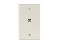 Cooper Eaton 3532-4LA Phone Jack Single Flush Mount | Quality Supplies