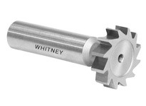 Whitney Tool 35333 Keyseat Milling Cutter, Solid Carbide Head #305 (4), 5/8" Cut Diameter, 3/32" Cut Width, w/ TiN CoatingKeysea