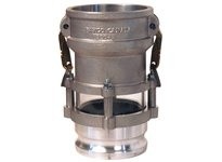 Dixon 3533CA Cam & Groove In-Line Sight Glass Coupler x Adapter