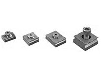 Te-Co 35425 Extra Grips, M5 Thread Size, 0.250" Total Height, 1/2" Total Length, 0.750" Total Width, 2 per Pack, 0.060 to 0.075"