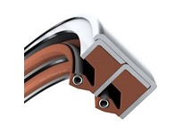 SKFSEAL 3550974 FKM two lips tandom Flex design S.S. spring oil seal