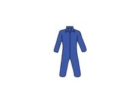 3575/XXXXXL SBP Navy Coverall Zipper front and collar - Standard Weight