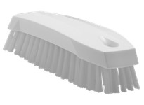 Vikan 35875 Brush Scrub Medium 7" PP/PBT White | YarinInd