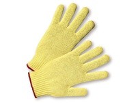 West Chester 35K Yellow Large Cut-Resistant Gloves - ANSI A3 Cut Resistance - 9.5 in Length