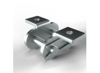 HKK SR035SCLK1 HKK 35 Stainless Steel (304) K-1 SP/CP C/L35, Stainless Steel, K-1 Connecting Link, Spring Clip Type