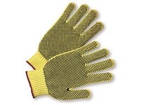 35KDBSJ Kevlar Double Side PVC Dot Pattern ANSI A3 | Durable Industrial Gloves