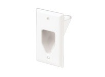 CPR-WDK 35M12-W Multimedia Recessed Plate_W