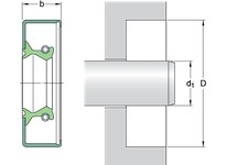 SKFSEAL 35X52X8 CRWA1 P SMALL BORE SEALS