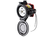 Meltric 36-24043-972-HAZ DS200 HAZ RECEPTACLE METAL BLACK SIZE 6 TYPE 4X 3P+G 200 A 480 VAC 60 Hz +2 AUX