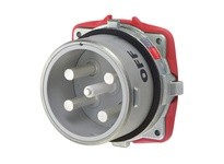 Meltric 36-28047-HAZ DS200 HAZ INLET METAL SIZE 6 TYPE 4X 3P+N+G 200 A 277/480 VAC 60 Hz NO AUX