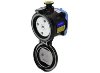 Meltric 36-64163-HAZ DS60 HAZ RECEPTACLE METAL BLACK SIZE 4 TYPE 4X 3P+G 60 A 208 VAC 60 Hz NO AUX