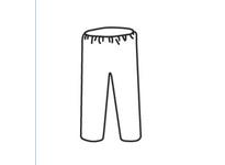 3616/2XL PosiWear BA Microporous White Pant Size 2XL | YarinInd