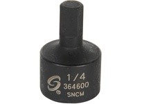Sunex Tools 36460 3/8" Dr. 1/4" Stubby Impact Hex Driver
