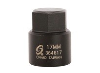 Sunex Tools 364617 3/8" Dr. 17mm Stubby Impact Hex Driver