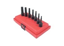 Sunex Tools 3648 3/8" Dr. Metric Impact Hex Driver Set | Durable Tools