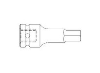 Sunex Tools 36485 3/8" Dr. 8mm Hex Impact Socket | Durable Industrial Tool