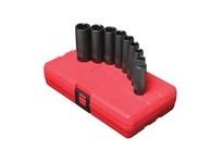 Sunex Tools 3653 3/8" Dr. Metric Deep Impact Socket Set