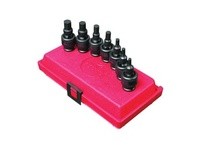 Sunex Tools 3658 3/8" Dr. SAE Universal Hex Bit Driver Impact Socke