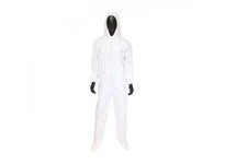 3659/4XL Microporous Coverall Zipper Front w/Elastic | YarinInd