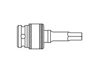 Sunex Tools 365905 3/8" Dr. 5mm Universal Hex Bit Driver Impact Socke