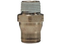 Dixon 36756222 Nickel-Plated Brass Legris Push-In Male Connector