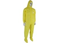 3679B/M PosiWear UB Plus Yellow Coverall Hood/Boot Elastic Wrist/Ankle