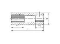 Sunex Tools 36807 3/8" Dr. 11/16" 12-Point Deep Impact Socket | Durable Tools