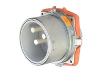 Meltric 37-28075 DS200 INLET METAL SIZE 6 TYPE 4X 1P+N+G 200 A 125 VAC 60 Hz NO AUX