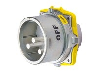 Meltric 37-28109 DSDC2 Inlet Metal Blue Size 6 Type 4X | 200A 130VDC