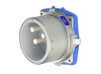 Meltric 37-28162 DS200 INLET METAL SIZE 6 TYPE 4X 2P+G 200 A 208 VAC 60 Hz NO AUX